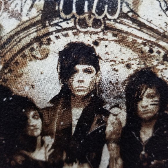 Black Veil Brides shirt Large photo graphic rock metal band merch Andy Biersack - Picture 6 of 8